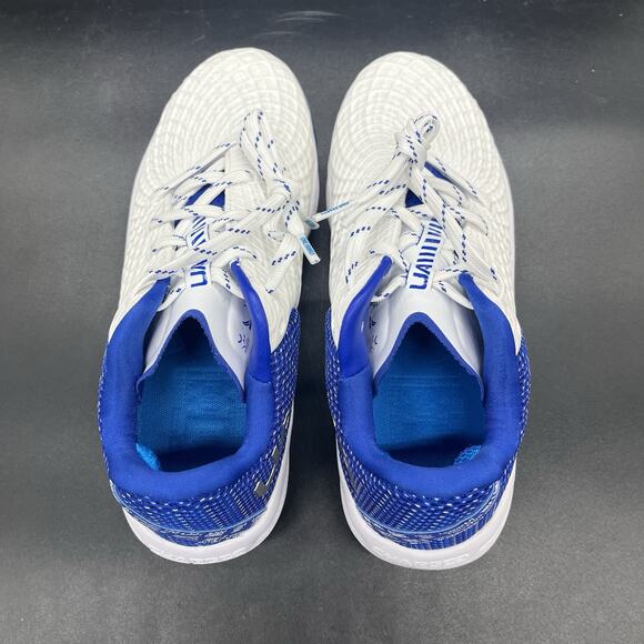 Under Armour Women's Glyde 2.0 MT Size 8 Softball Cleat Blue White 3026601-101 - Picture 5 of 9